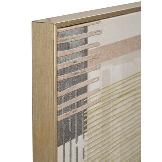Stampa su Tela con Cornice MF787, Multicolore, Legno, 60x3x60 cm, Seven Design
