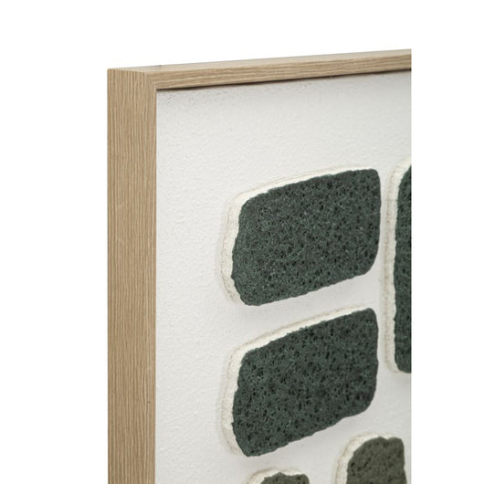 Stampa su Tela con Cornice MF784, Multicolore, Legno, 60x2,9x80 cm, Seven Design