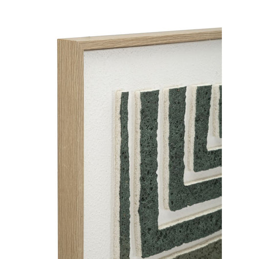 Stampa su Tela con Cornice MF785, Multicolore, Legno, 60x2,9x80 cm, Seven Design