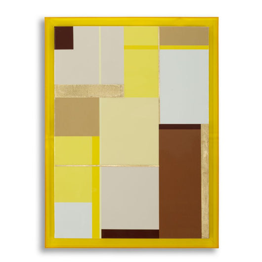 Stampa su Tela con Cornice Psicadelico, Multicolore, Legno, 60x3,3x80 cm, Seven Design