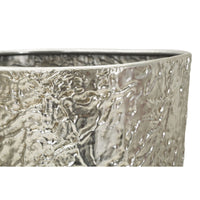 Set di 3 Vasi Decorativi MF774, Argento, Metallo, 41x41x80,5 cm, Seven Design