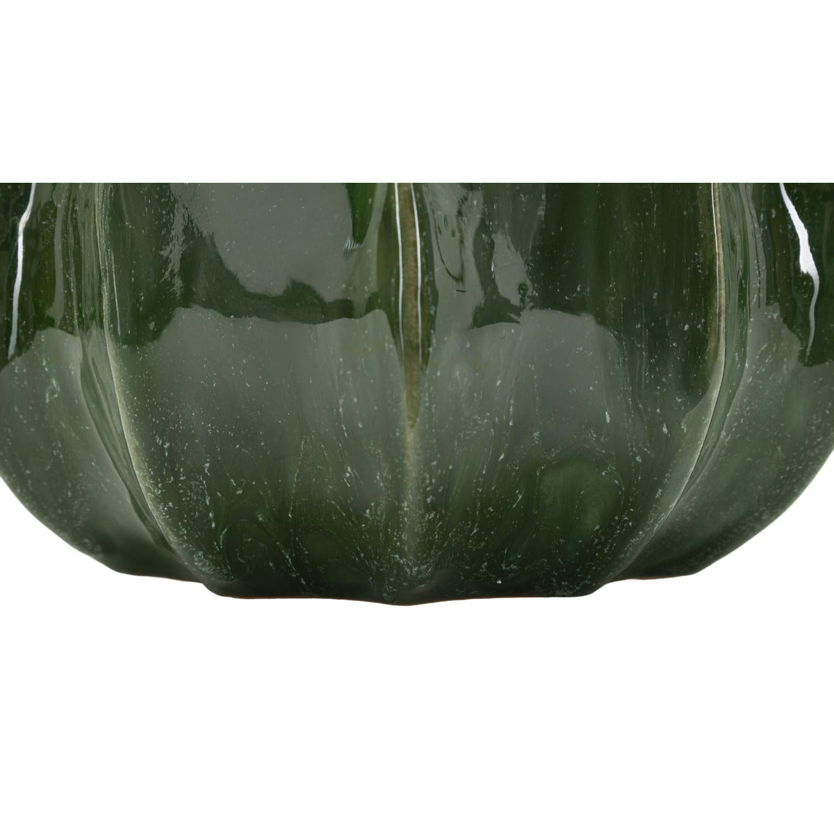 Vaso Decorativo MF849, Verde, Ceramica, 22x22x13,5 cm, Seven Design