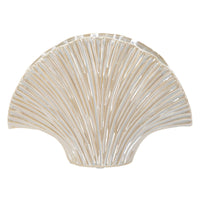 Vaso Decorativo MF851, Bianco, Ceramica, 27x8x19 cm, Seven Design