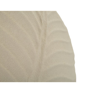 Vaso Decorativo MF842, Beige, Metallo, 32,5x13x32,5 cm, Seven Design