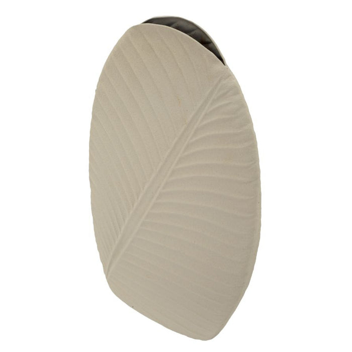 Vaso Decorativo MF830, Beige, Metallo, 31x13x53,5 cm, Seven Design