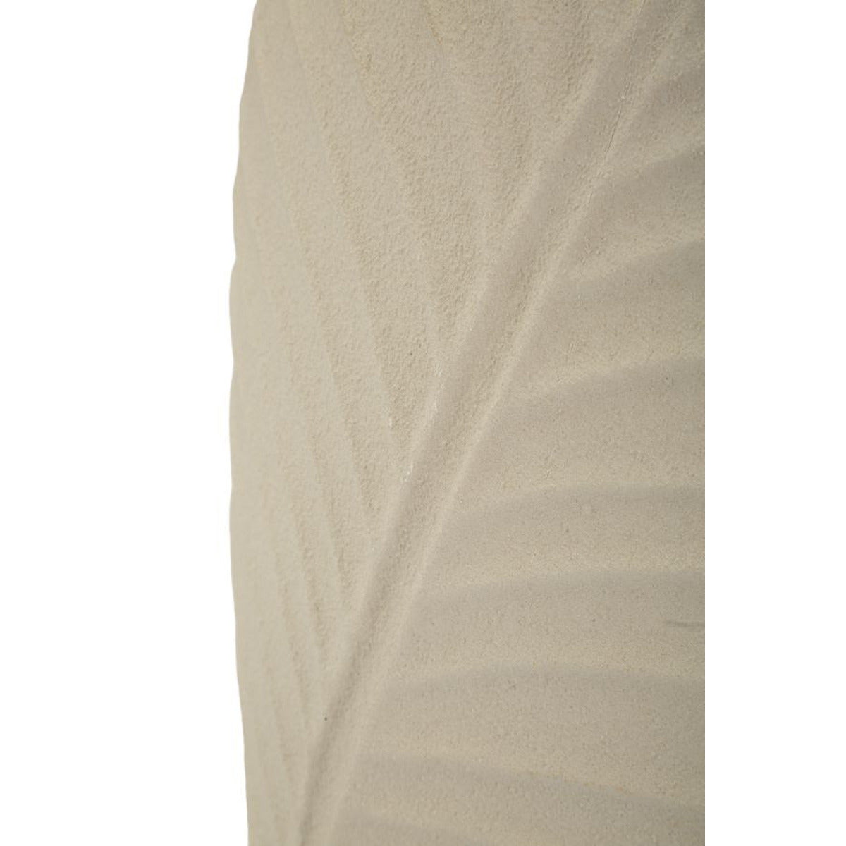 Vaso Decorativo MF809, Beige, Metallo, 26x11x41 cm, Seven Design