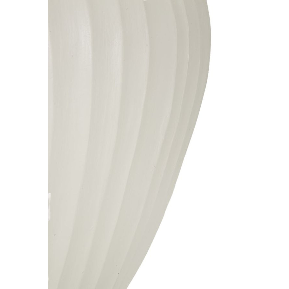 Vaso Decorativo MF810, Beige, Poliresina, 48x48x38 cm, Seven Design