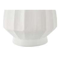 Vaso Decorativo MF827, Bianco, Poliresina, 24x24x41 cm, Seven Design