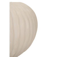 Vaso Decorativo MF829, Beige, Poliresina, 35x35x18 cm, Seven Design