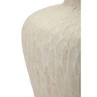 Vaso Decorativo MF823, Beige, Poliresina, 32x32x40 cm, Seven Design