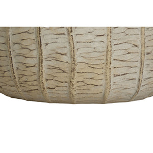 Set di 3 Vasi Decorativi MF773, Beige, Ceramica, 30,5x30,5x27 cm, Seven Design