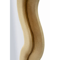 Specchio con Cornice Onda 1, Oro, MDF, 60x6x160 cm, Seven Design