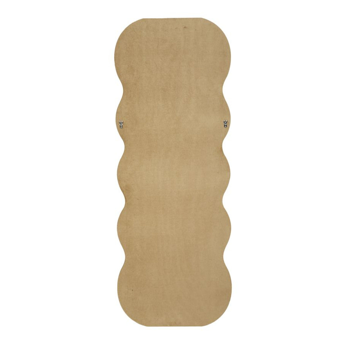 Specchio con Cornice Onda 1, Oro, MDF, 60x6x160 cm, Seven Design