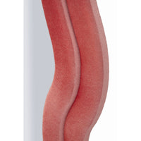 Specchio con Cornice Onda 2, Rosa, MDF, 60x6x160 cm, Seven Design