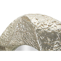 Specchio con Cornice MF779, Argento, Metallo, 104x7x104 cm, Seven Design