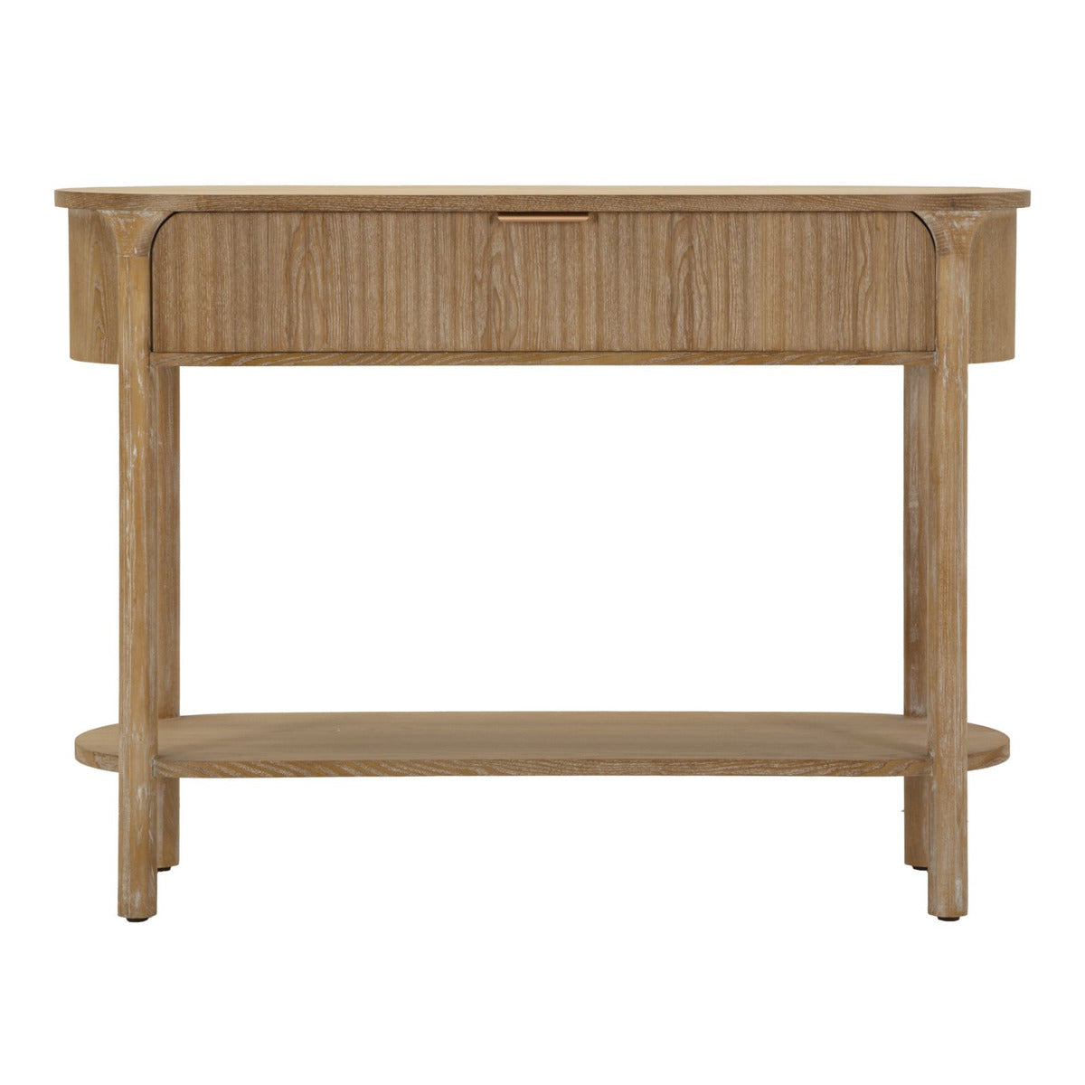 Tavolo Consolle MF758, Marrone, Legno, 110x40x80 cm, Seven Design
