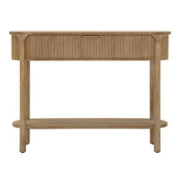 Tavolo Consolle MF758, Marrone, Legno, 110x40x80 cm, Seven Design