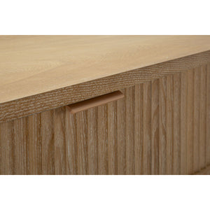 Tavolo Consolle MF758, Marrone, Legno, 110x40x80 cm, Seven Design