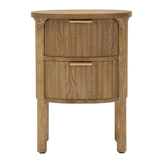 Comodino MF754, Marrone, Legno, 38x34,5x52 cm, Seven Design