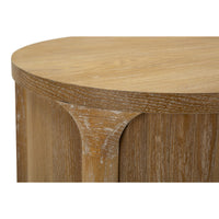 Comodino MF754, Marrone, Legno, 38x34,5x52 cm, Seven Design