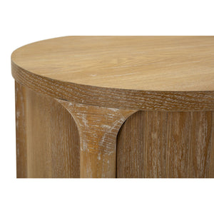 Comodino MF754, Marrone, Legno, 38x34,5x52 cm, Seven Design