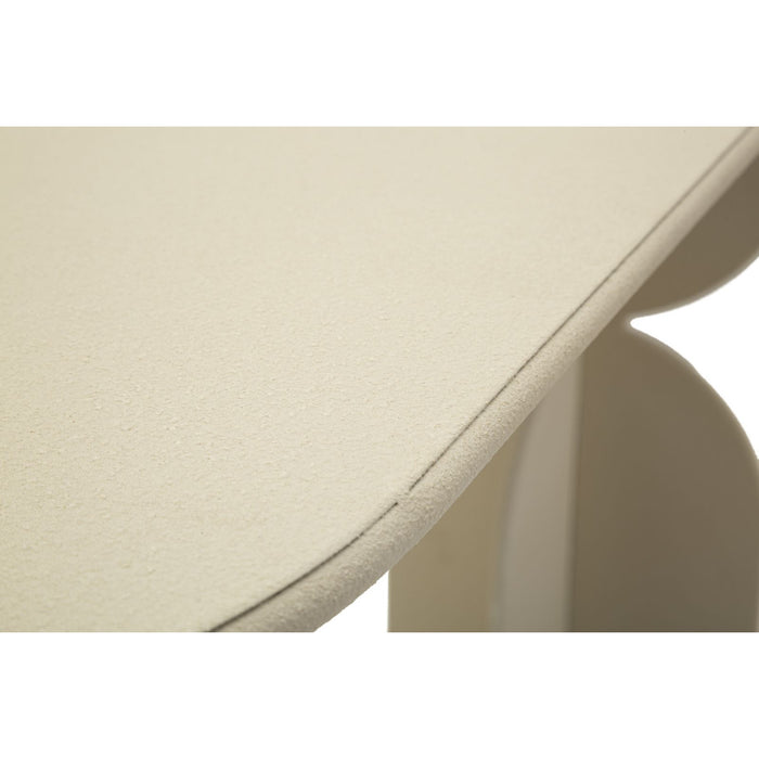 Tavolo Consolle MF759, Beige, Metallo, 120x40x75,5 cm, Seven Design