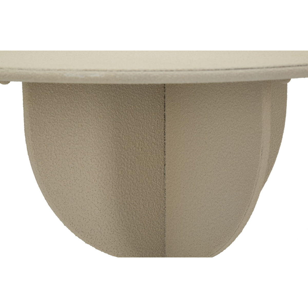 Tavolino MF800, Beige, Metallo, 45x45x58 cm, Seven Design