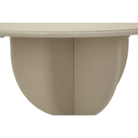 Tavolino MF800, Beige, Metallo, 45x45x58 cm, Seven Design