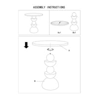 Tavolino MF799, Beige, Metallo, 40,5x40,5x42 cm, Seven Design