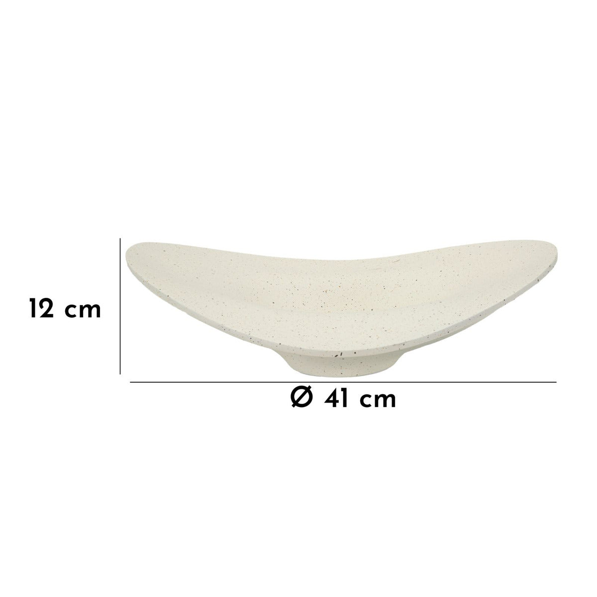 Vassoio MF859, Beige, Poliresina, 41x12x41 cm, Seven Design