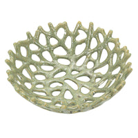 Vassoio MF858, Verde, Ceramica, 35x35x13 cm, Seven Design