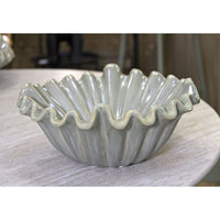 Vassoio MF856, Verde, Ceramica, 33x33x14,5 cm, Seven Design