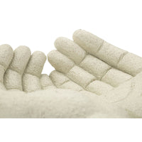 Vassoio Mani, Beige, Poliresina, 22,7x20x7,3 cm, Seven Design