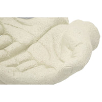 Vassoio Mani, Beige, Poliresina, 22,7x20x7,3 cm, Seven Design