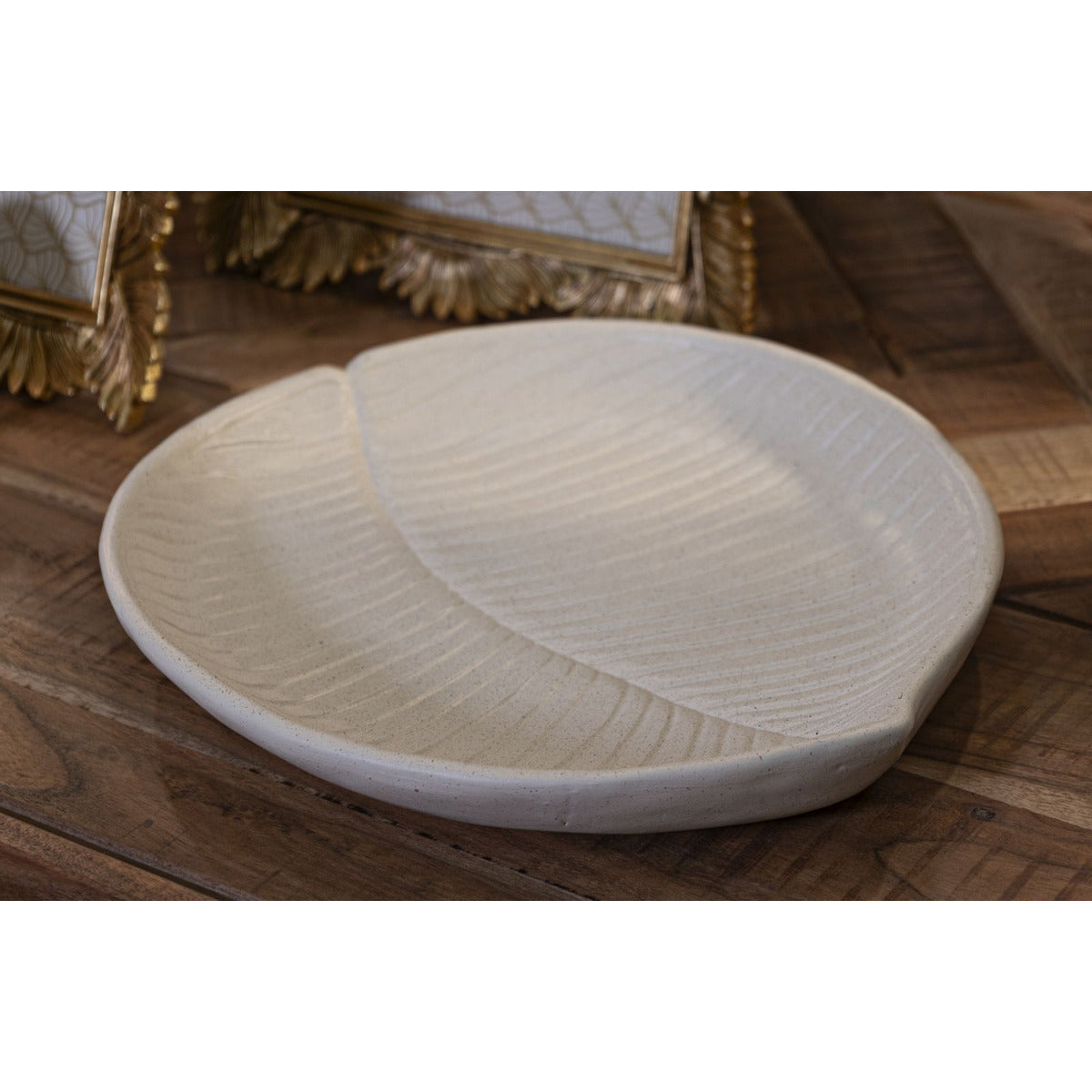 Vassoio MF861, Beige, Poliresina, 33x4x29 cm, Seven Design