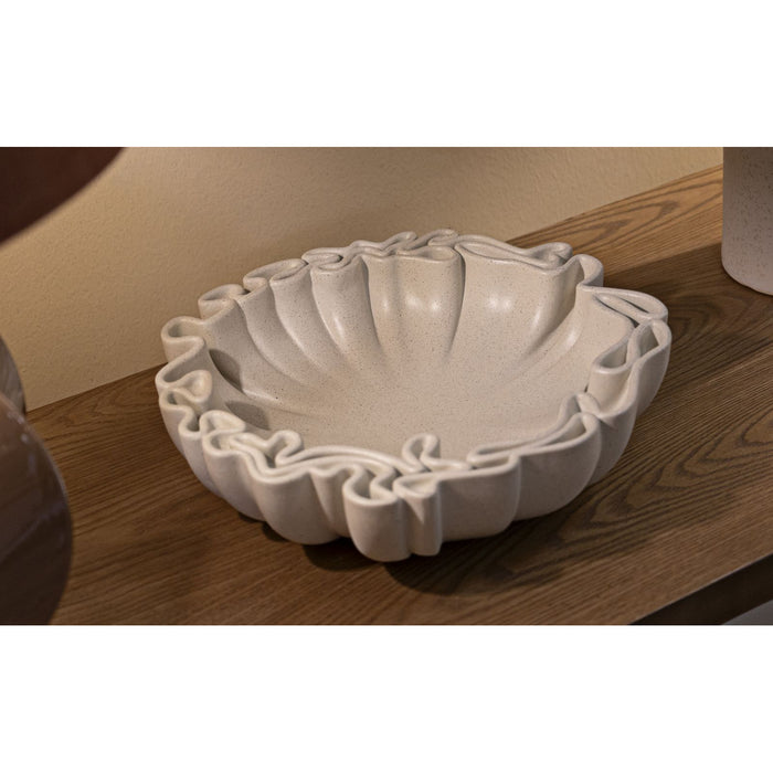 Vassoio MF860, Beige, Poliresina, 30,5x29x7,5 cm, Seven Design