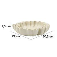 Vassoio MF860, Beige, Poliresina, 30,5x29x7,5 cm, Seven Design