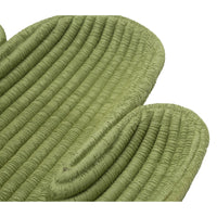 Vassoio Cactus, Verde, Poliresina, 34x3x20 cm, Seven Design