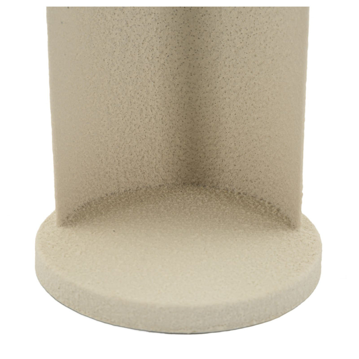 Portacandela MF747, Beige, Metallo, 12,5x10x30 cm, Seven Design