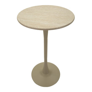 Tavolo Bar MF889, Beige, MDF, 60x60x106 cm, Seven Design