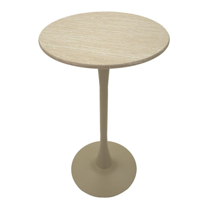 Tavolo Bar MF889, Beige, MDF, 60x60x106 cm, Seven Design