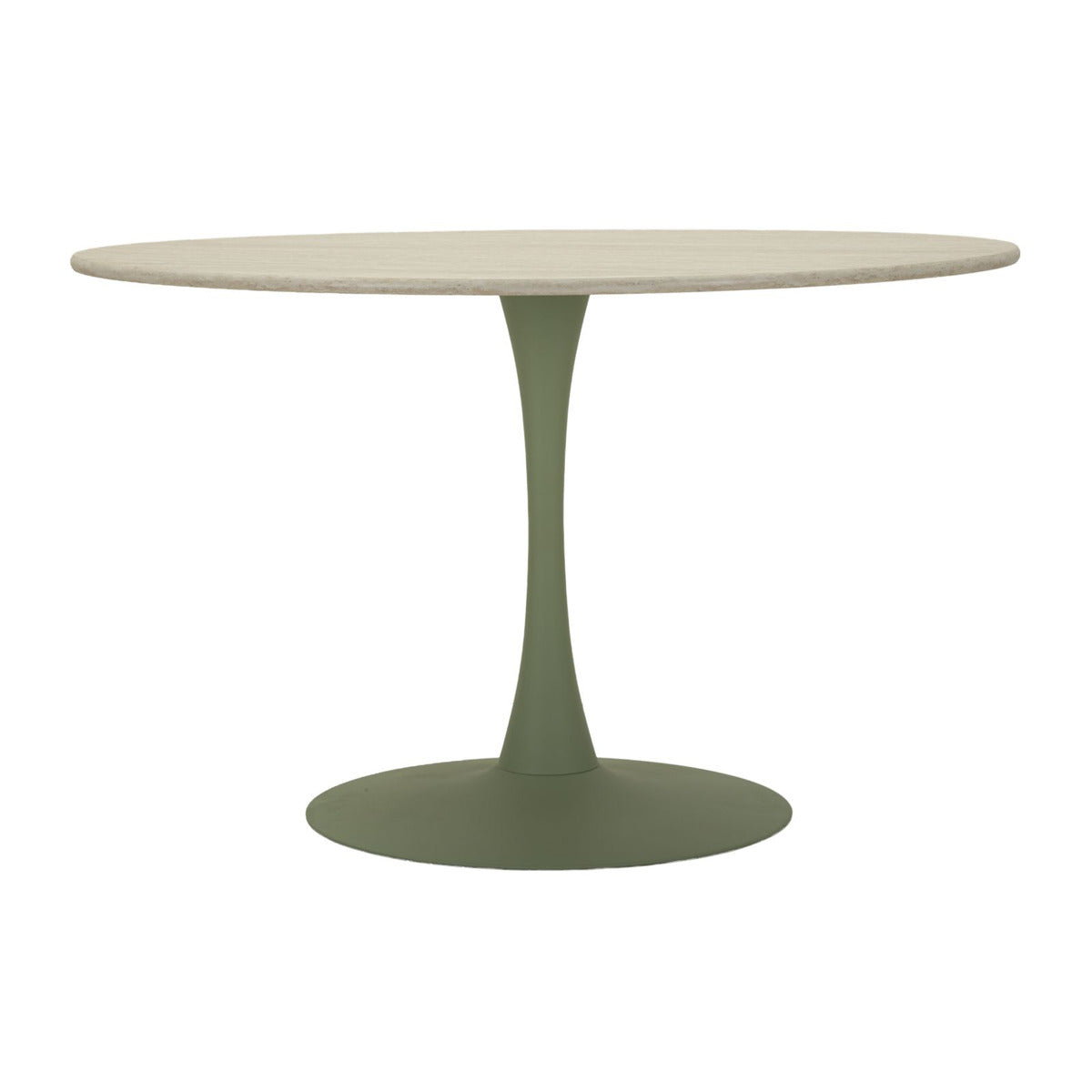 Tavolo MF892, Verde, MDF, 120x120x76 cm, Seven Design