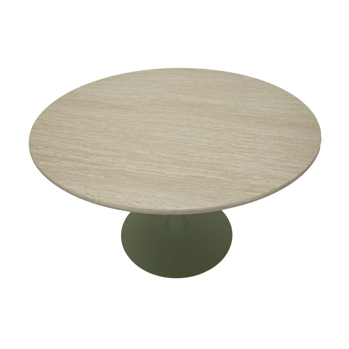 Tavolo MF892, Verde, MDF, 120x120x76 cm, Seven Design