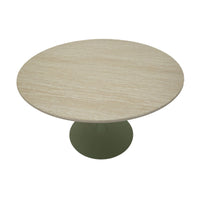 Tavolo MF892, Verde, MDF, 120x120x76 cm, Seven Design