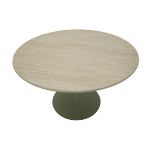 Tavolo MF892, Verde, MDF, 120x120x76 cm, Seven Design