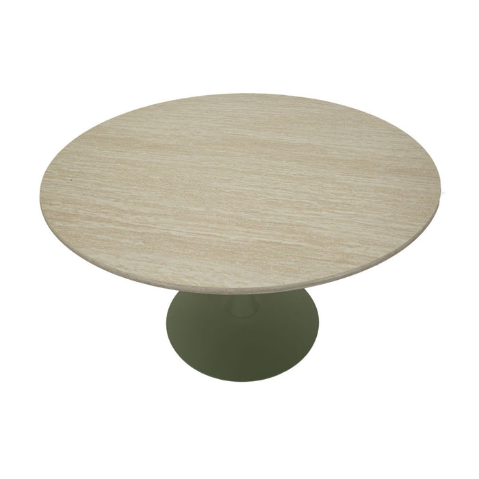 Tavolo MF892, Verde, MDF, 120x120x76 cm, Seven Design