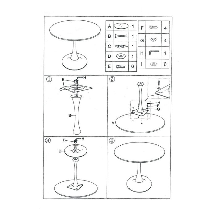 Tavolo MF892, Verde, MDF, 120x120x76 cm, Seven Design