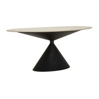Tavolo MF893, Nero, MDF, 180x90x76 cm, Seven Design
