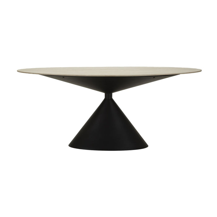 Tavolo MF893, Nero, MDF, 180x90x76 cm, Seven Design