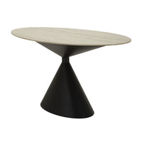 Tavolo MF893, Nero, MDF, 180x90x76 cm, Seven Design